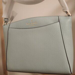 MINT CONDITION! KATE SPADE Monica Small Crossbody Bag Leather NEW Aventurine